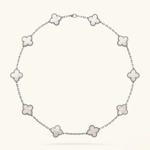 Clover 10 Motive Necklace