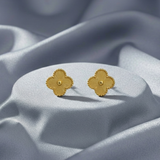 Clover Earrings Gold