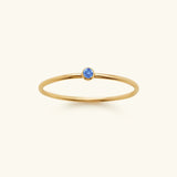 Amelia Birthstone Stacker Ring